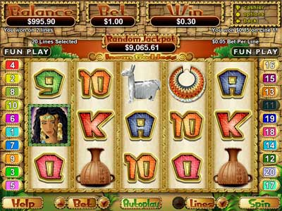 Incan Goddess Slots